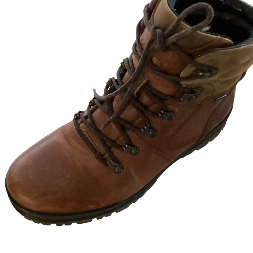 Ecco Mens Gore-Tex 6” Track boot in Bison leather size 41 - Picture 12 of 12